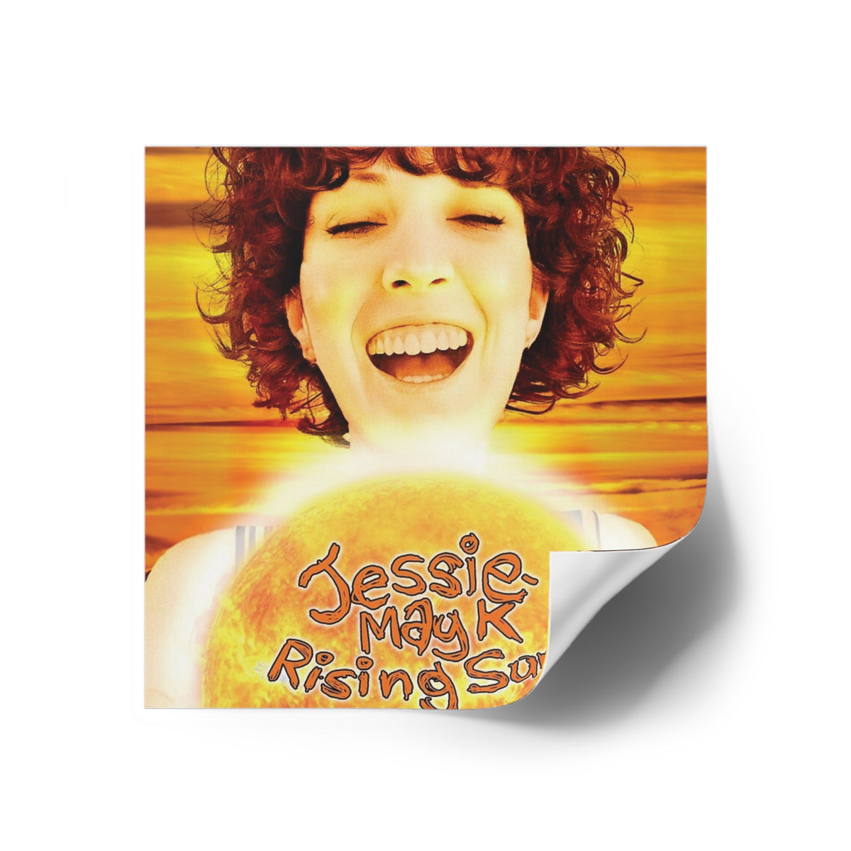Rising Sun — Square Sticker