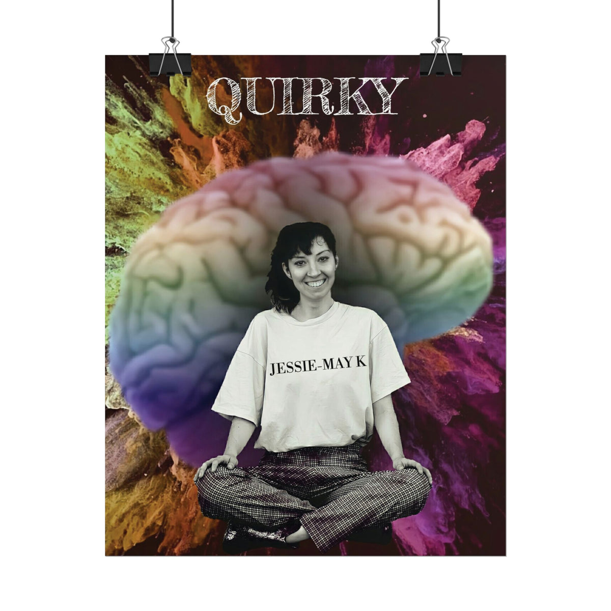 Quirky Album Art-Poster