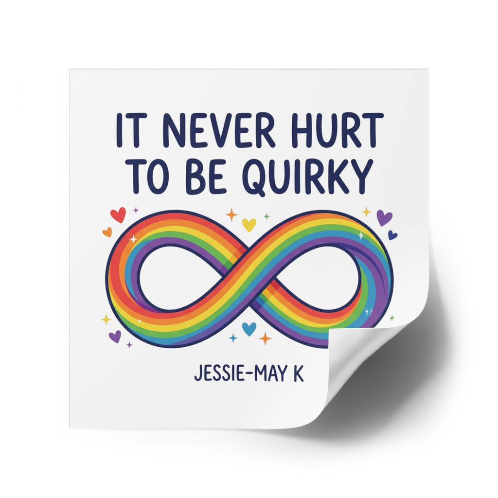 Quirky — Square Sticker