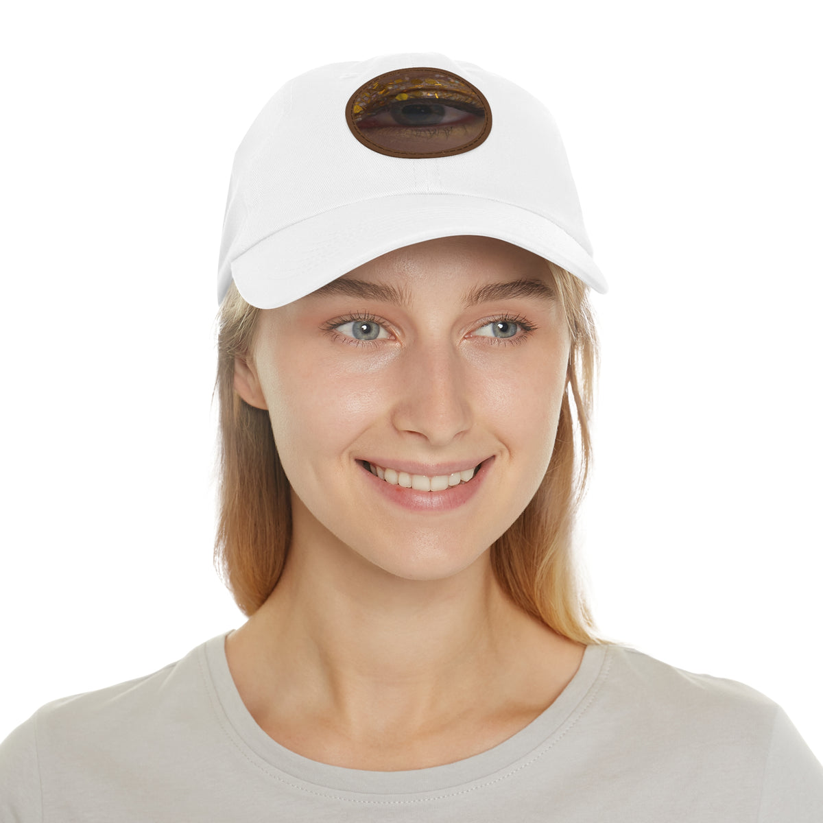 Daydream Eye #3 (Shootin Daisies) | Novelty Leather-Patch Cap