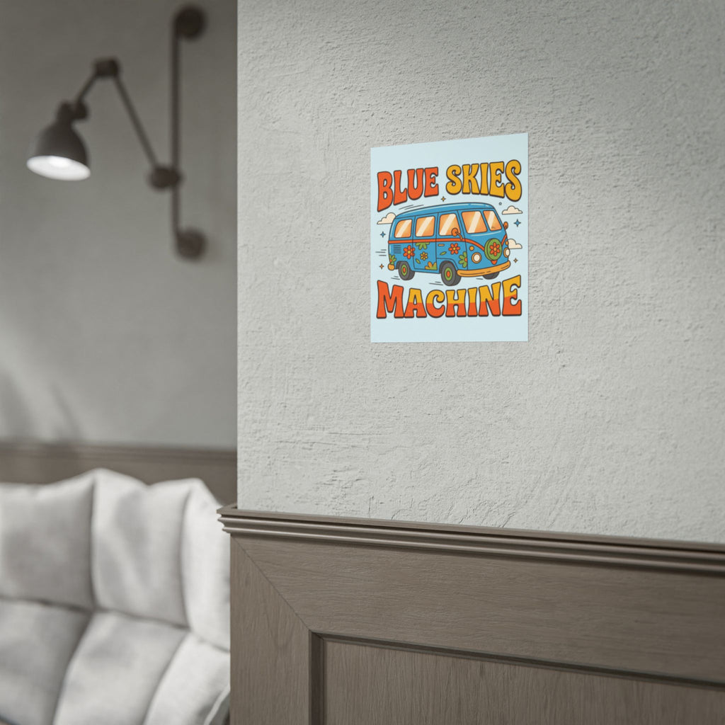 Blue Skies-Poster