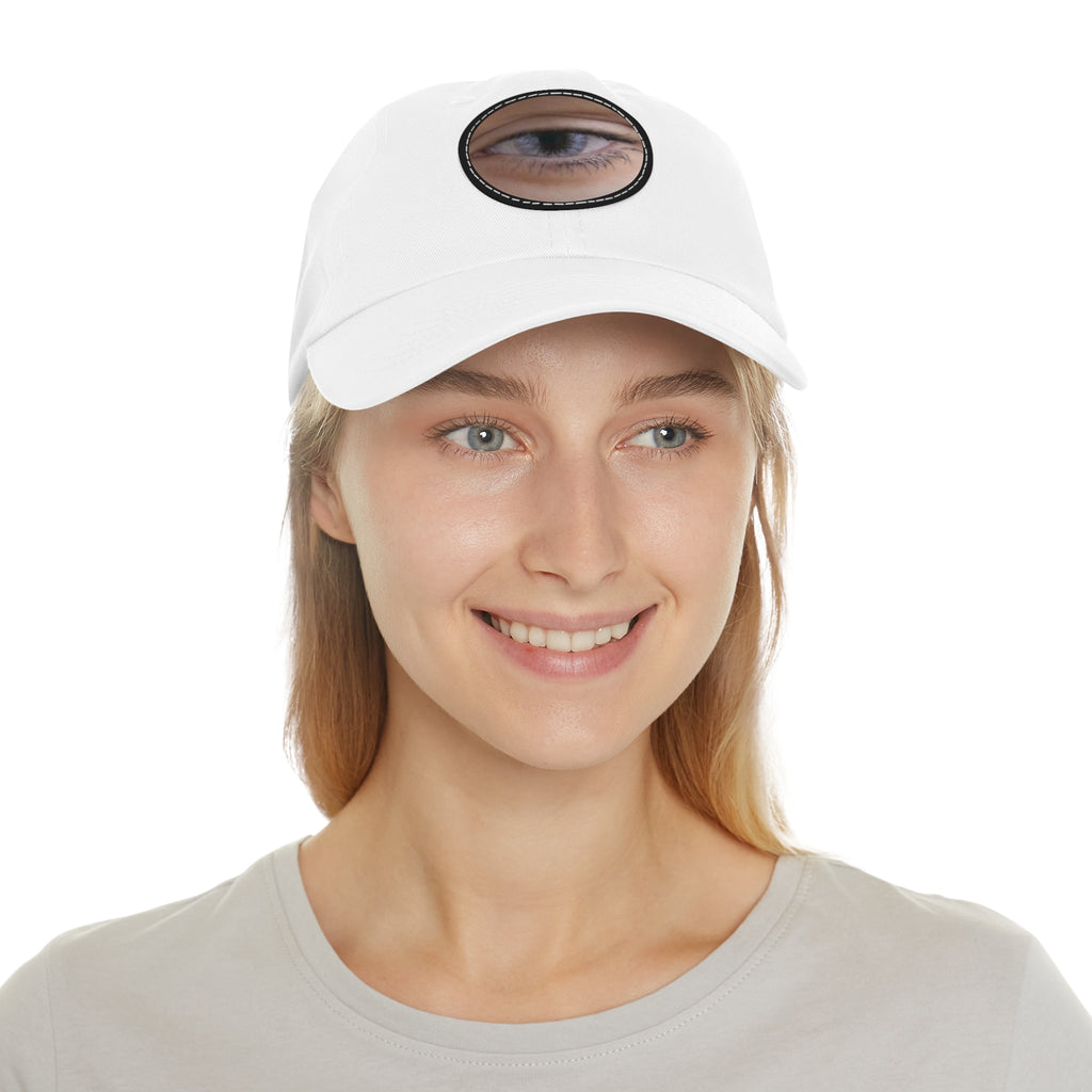 Daydream Eye #1 (Blue Skies) | Novelty Leather-Patch Cap