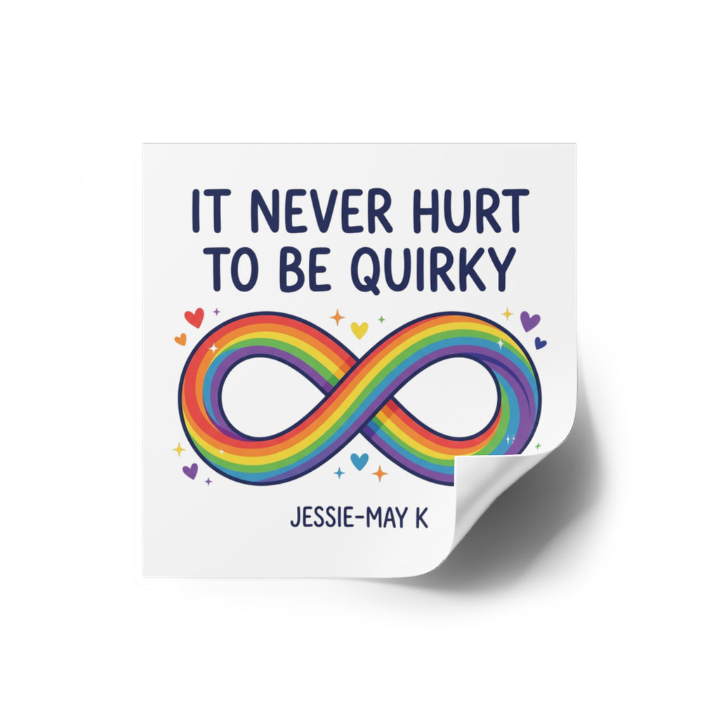 Quirky — Square Sticker