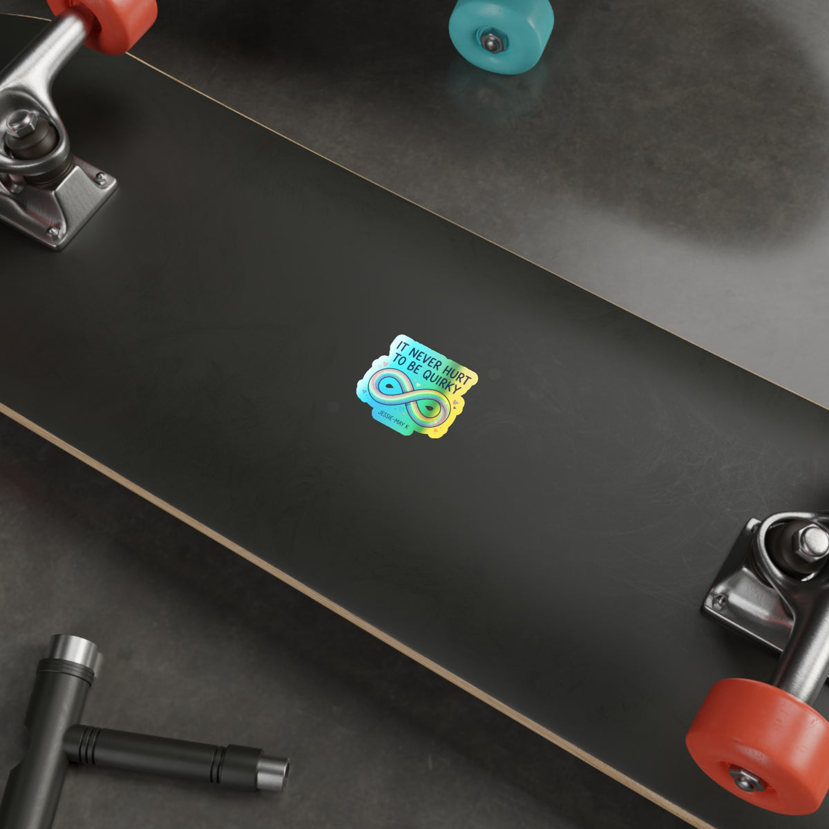 Quirky — Holographic Sticker
