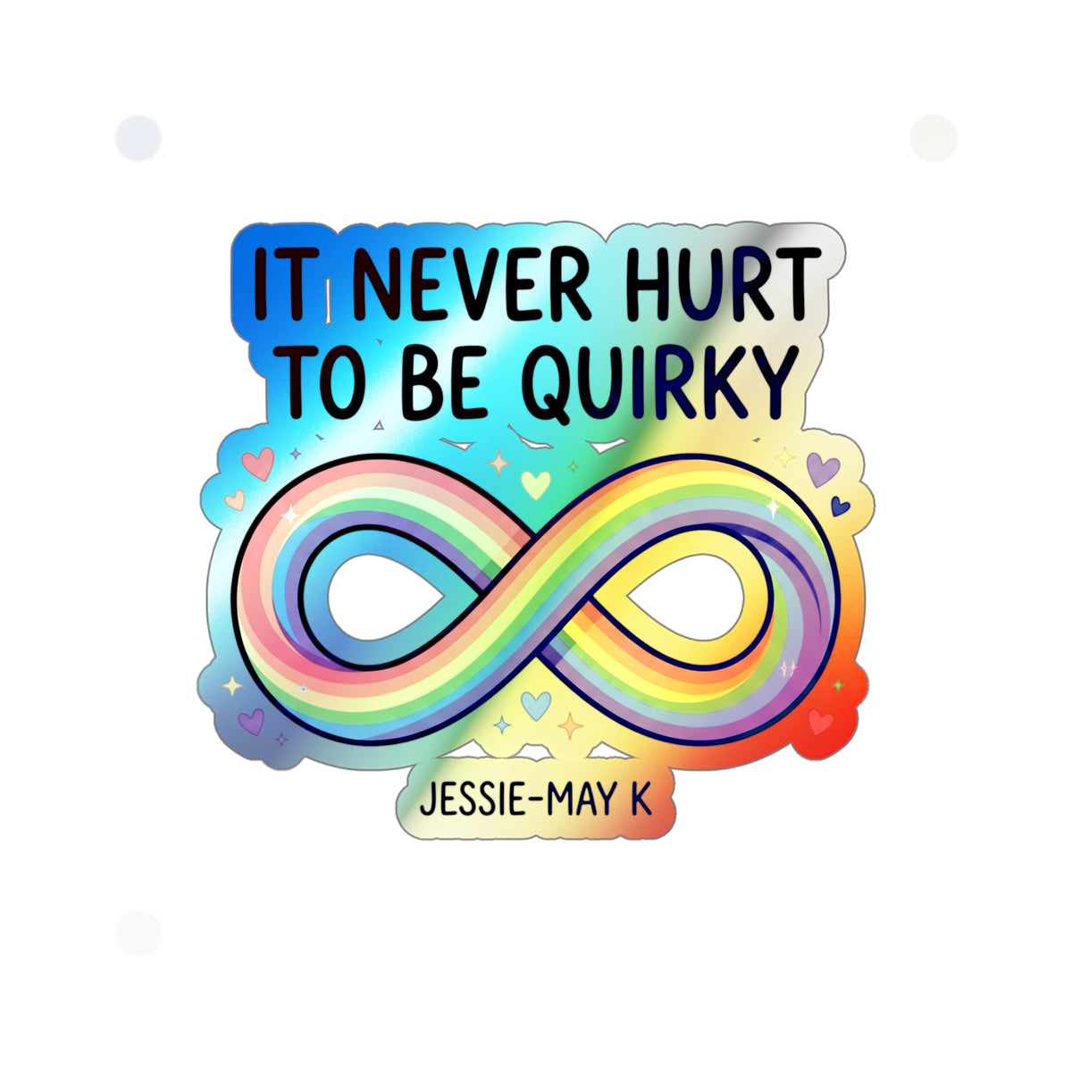 Quirky — Holographic Sticker