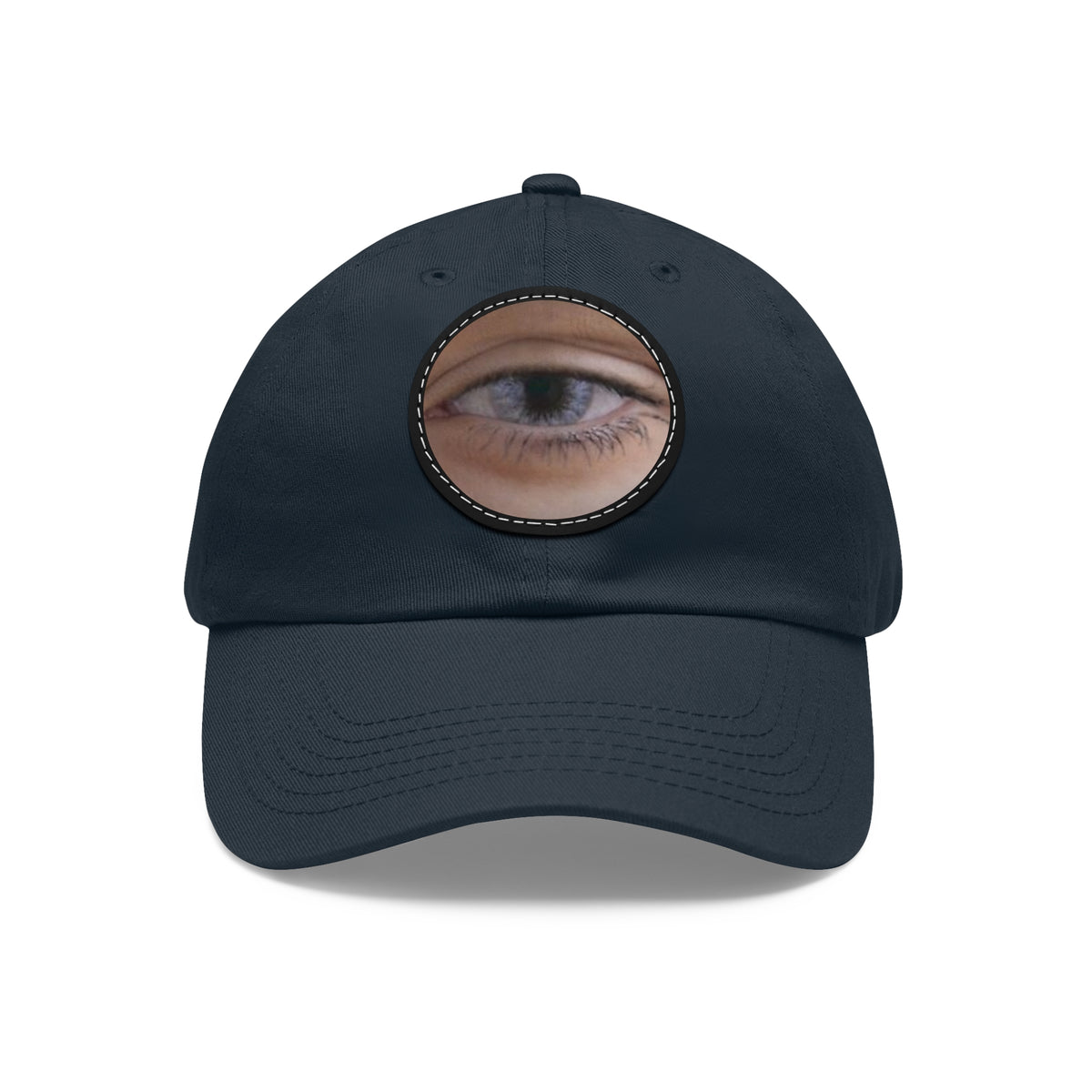 Daydream Eye #1 (Blue Skies) | Novelty Leather-Patch Cap