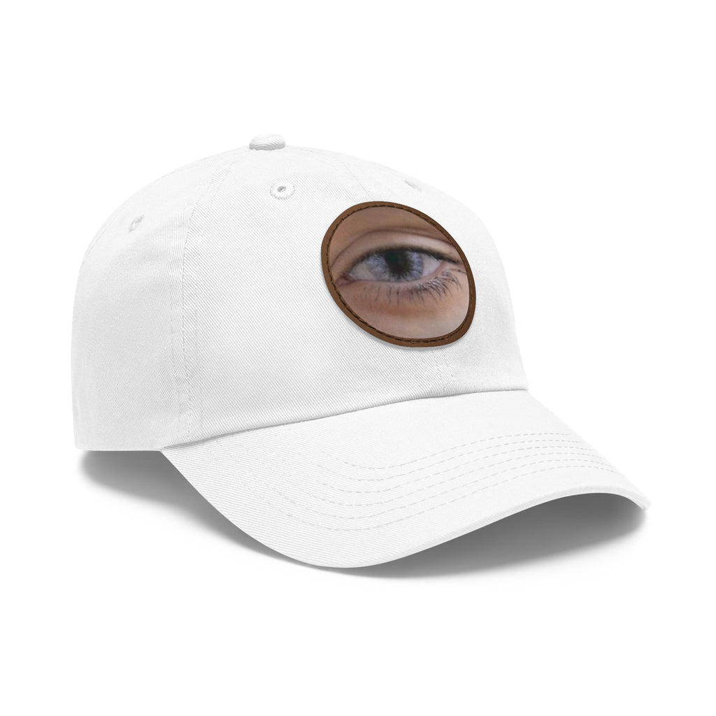 Daydream Eye #1 (Blue Skies) | Novelty Leather-Patch Cap