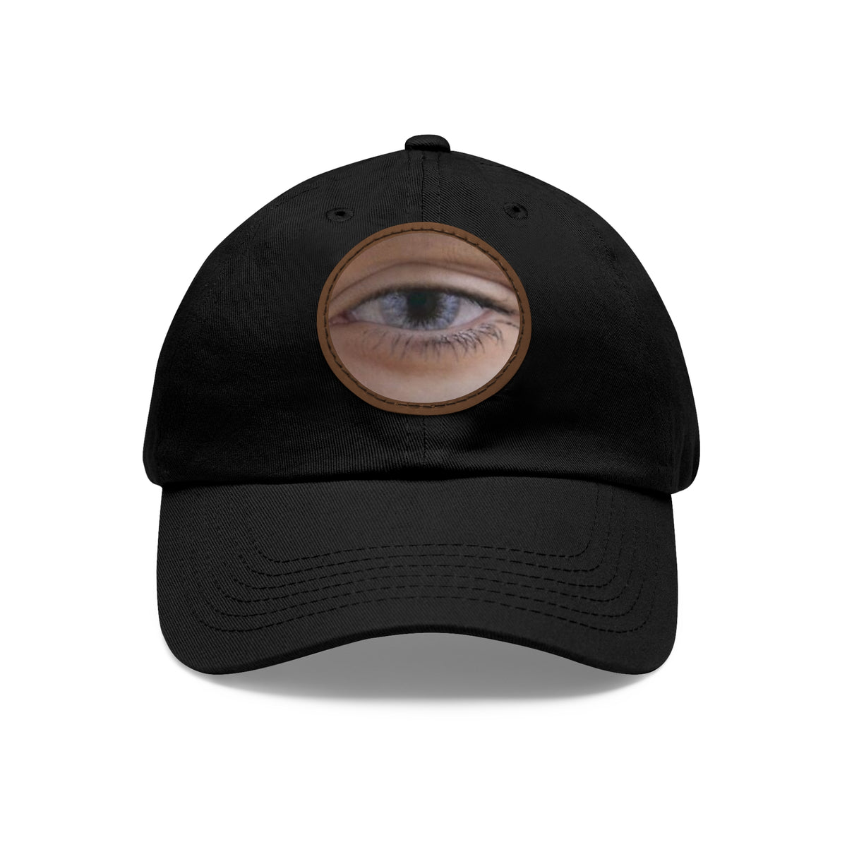 Daydream Eye #1 (Blue Skies) | Novelty Leather-Patch Cap