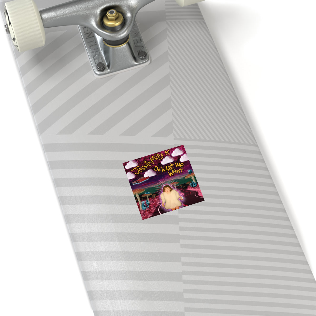 Do What We Want — Square Sticker
