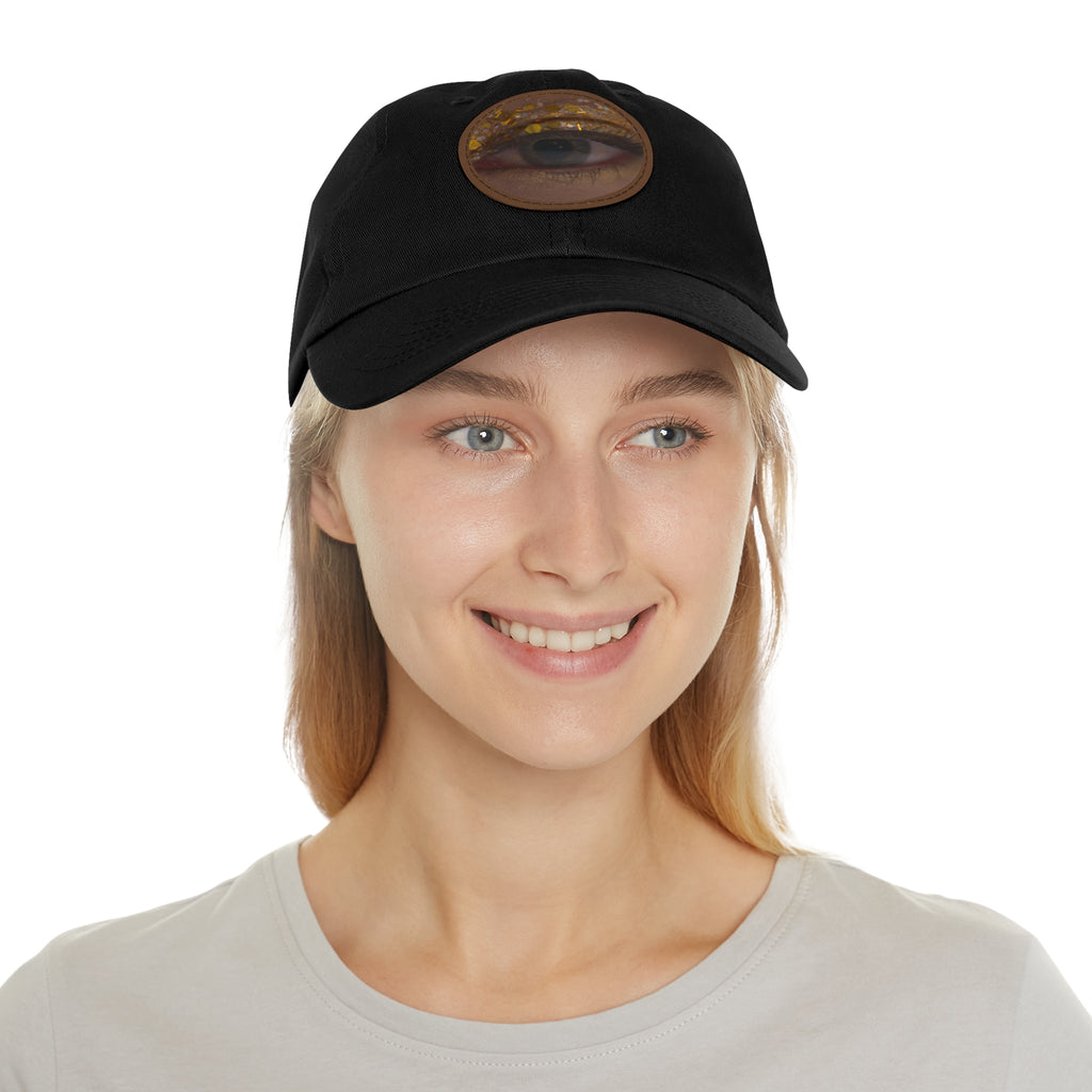 Daydream Eye #3 (Shootin Daisies) | Novelty Leather-Patch Cap