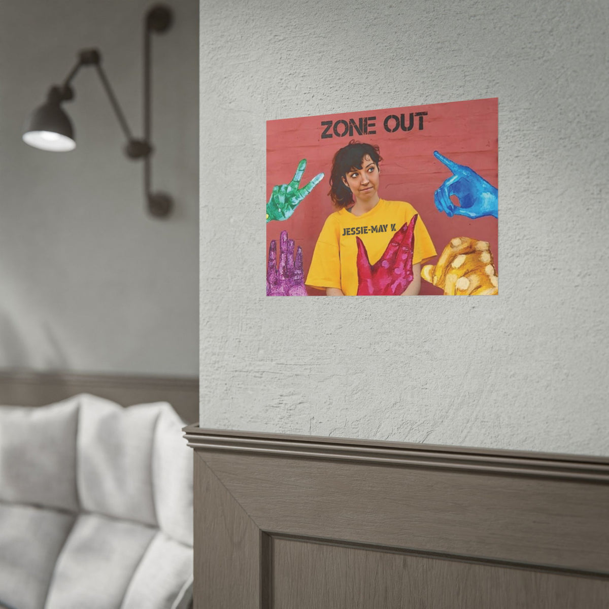 Zone Out Album Art-Poster