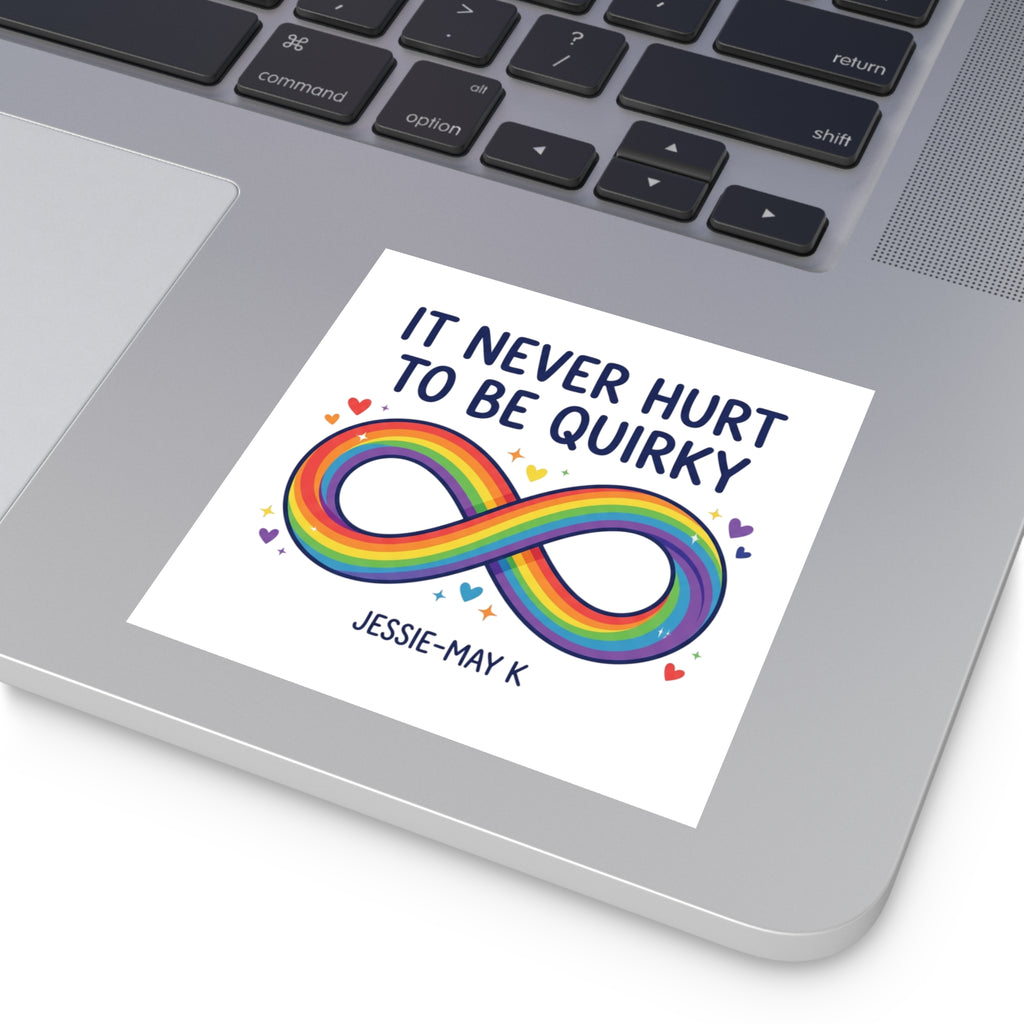 Quirky — Square Sticker