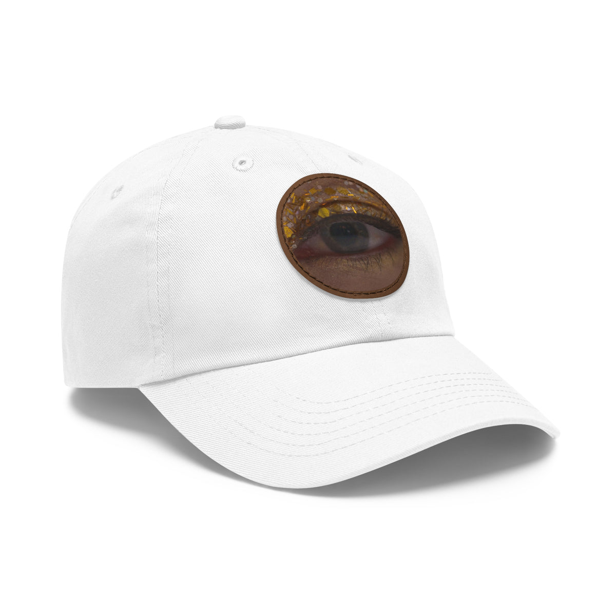Daydream Eye #3 (Shootin Daisies) | Novelty Leather-Patch Cap