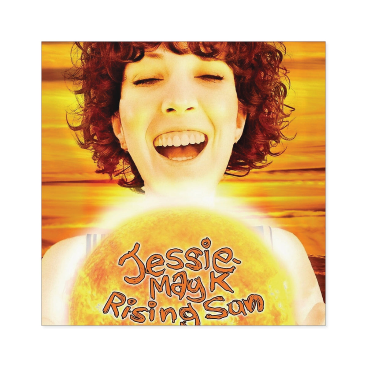 Rising Sun — Square Sticker