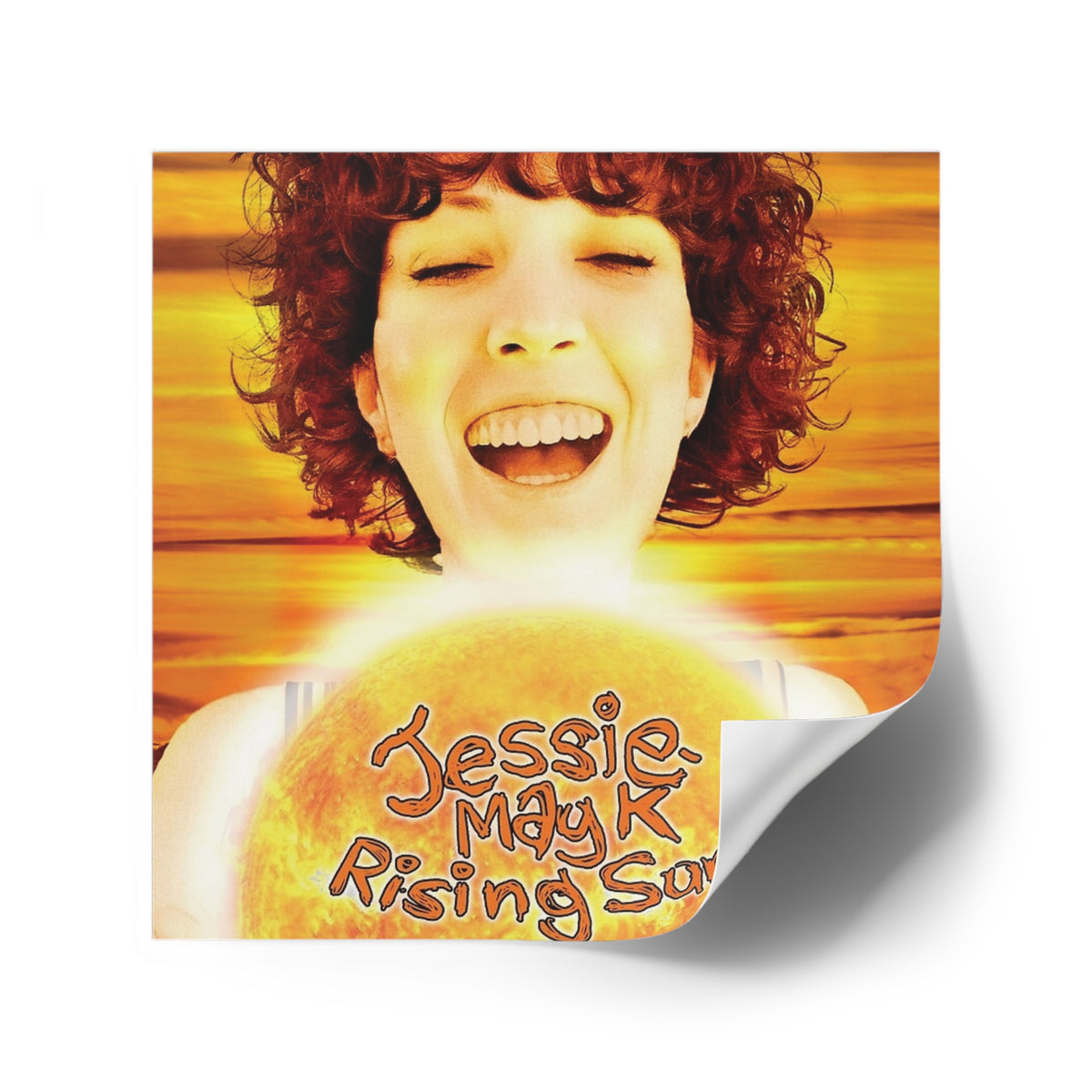 Rising Sun — Square Sticker