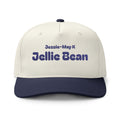 'Jellie' Bean | Embroidered Vintage Sweets Cap (Purple & White)