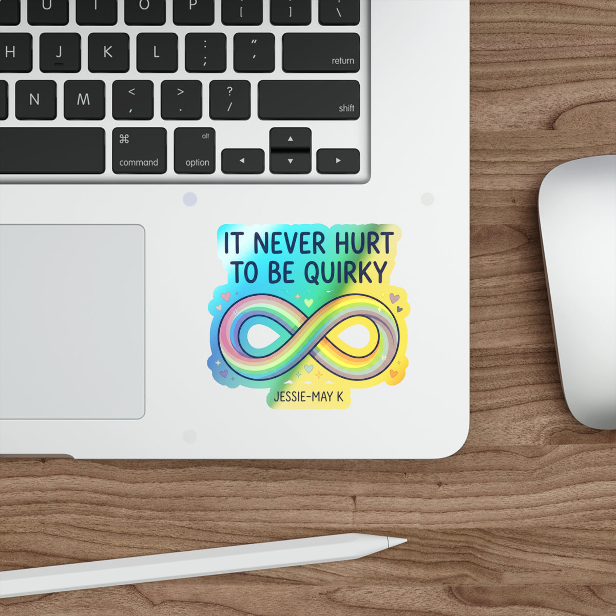 Quirky — Holographic Sticker