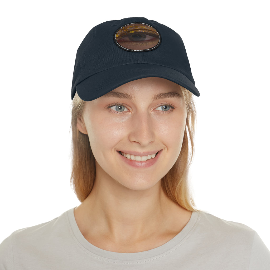 Daydream Eye #3 (Shootin Daisies) | Novelty Leather-Patch Cap