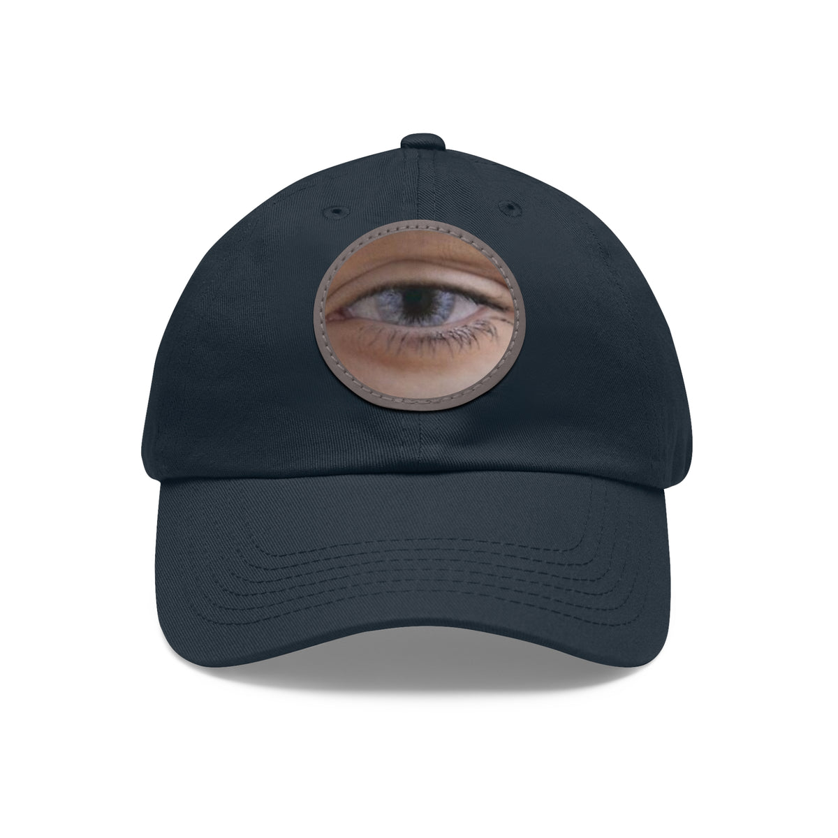 Daydream Eye #1 (Blue Skies) | Novelty Leather-Patch Cap