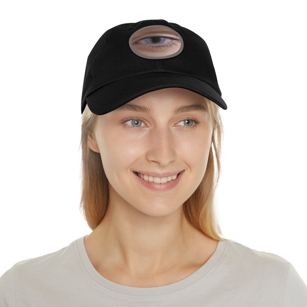 Daydream Eye #1 (Blue Skies) | Novelty Leather-Patch Cap