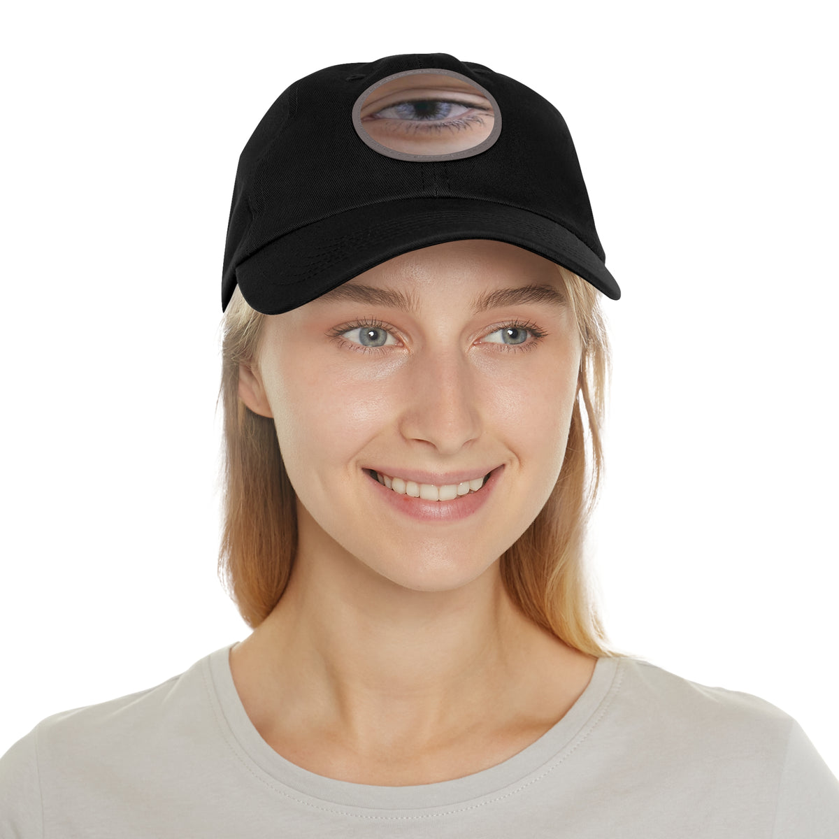 Daydream Eye #1 (Blue Skies) | Novelty Leather-Patch Cap