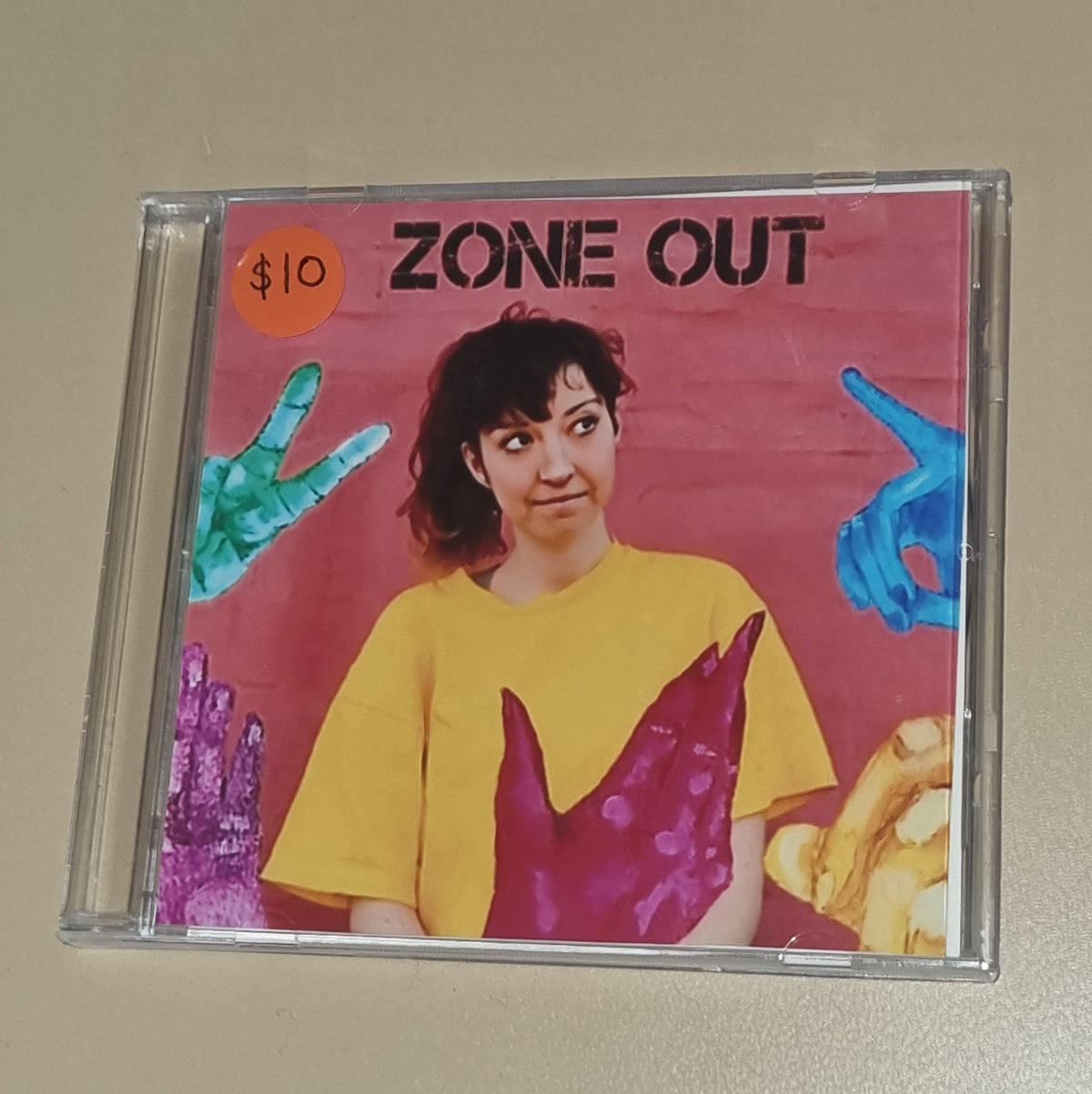 Zone Out EP—Signed Music CD (Head In The Clouds Track Album Art)