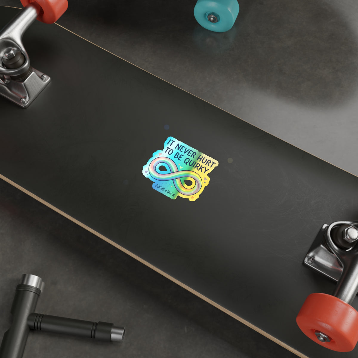 Quirky — Holographic Sticker