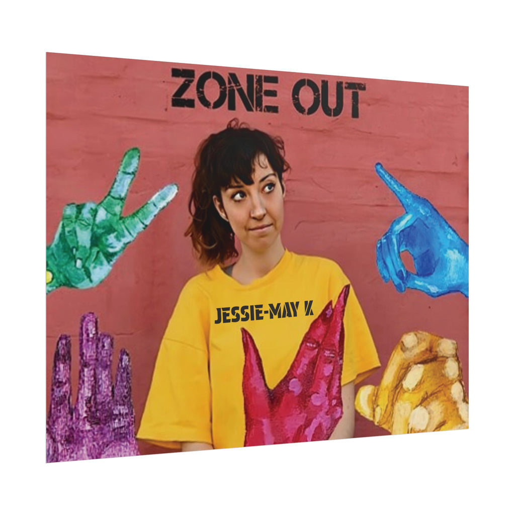 Zone Out Album Art-Poster