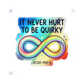Quirky — Holographic Sticker