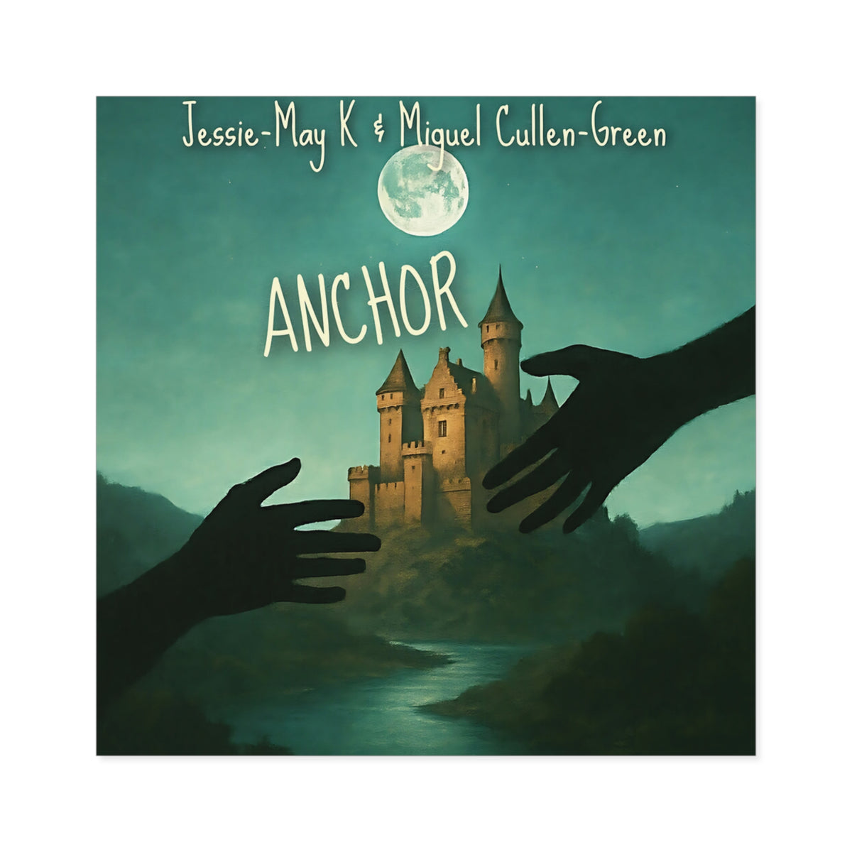 Anchor — Square Sticker
