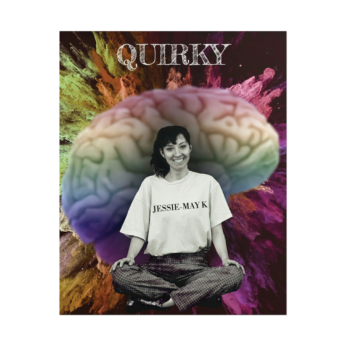 Quirky Album Art-Poster