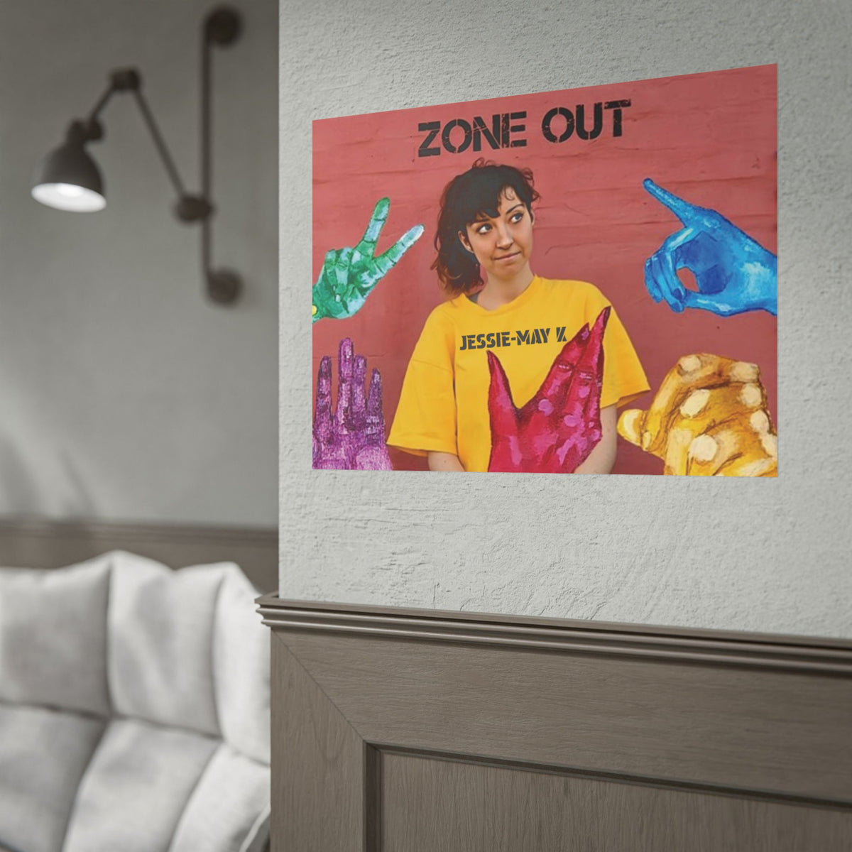 Zone Out Album Art-Poster