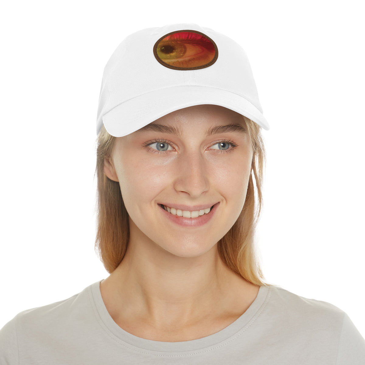 Daydream Eye #2 (Calm In The Eye Of The Storm) | Novelty Leather-Patch Cap
