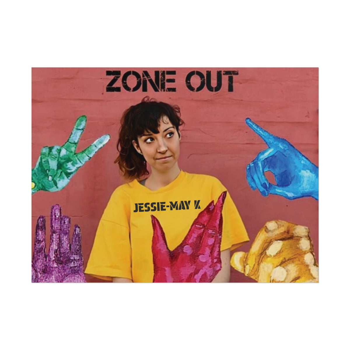 Zone Out Album Art-Poster