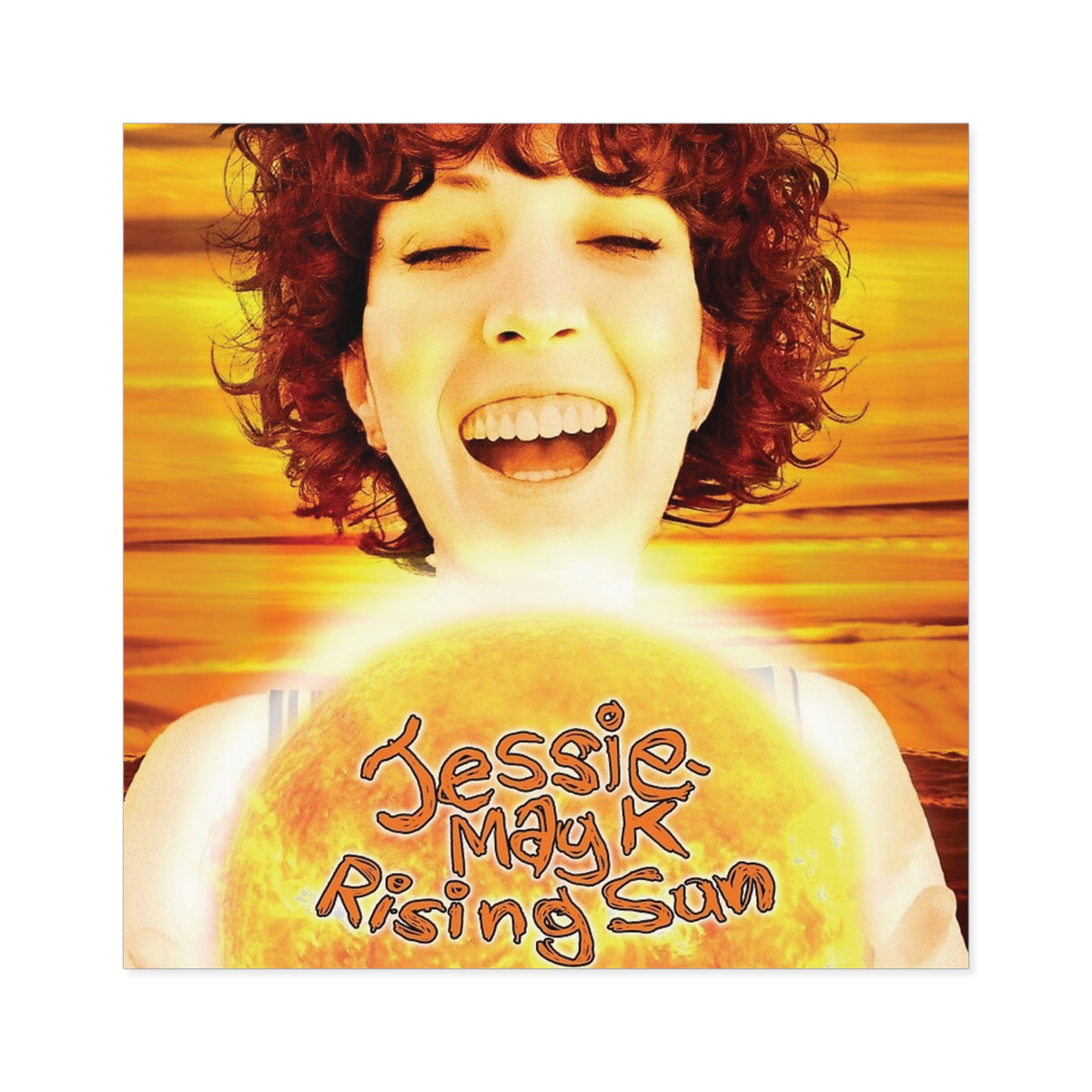 Rising Sun — Square Sticker