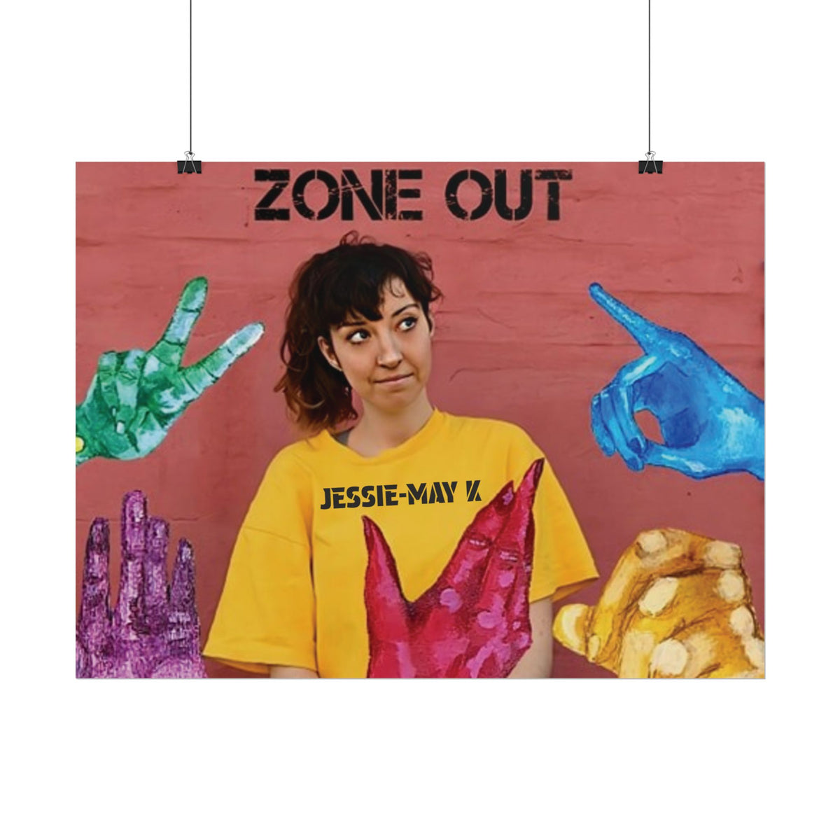 Zone Out Album Art-Poster