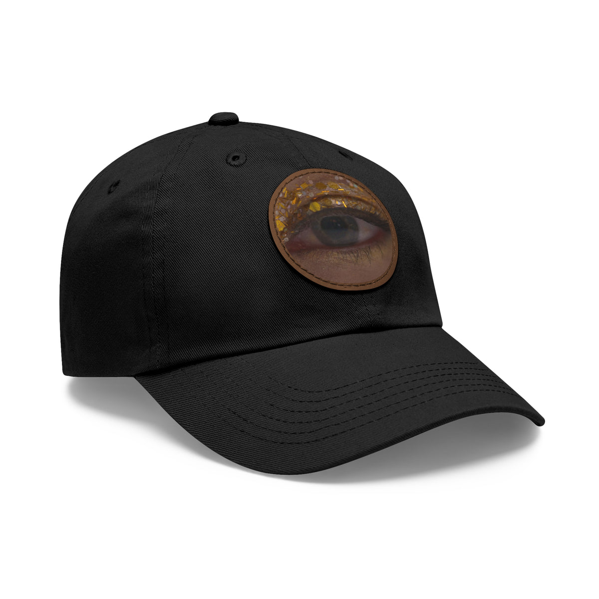 Daydream Eye #3 (Shootin Daisies) | Novelty Leather-Patch Cap
