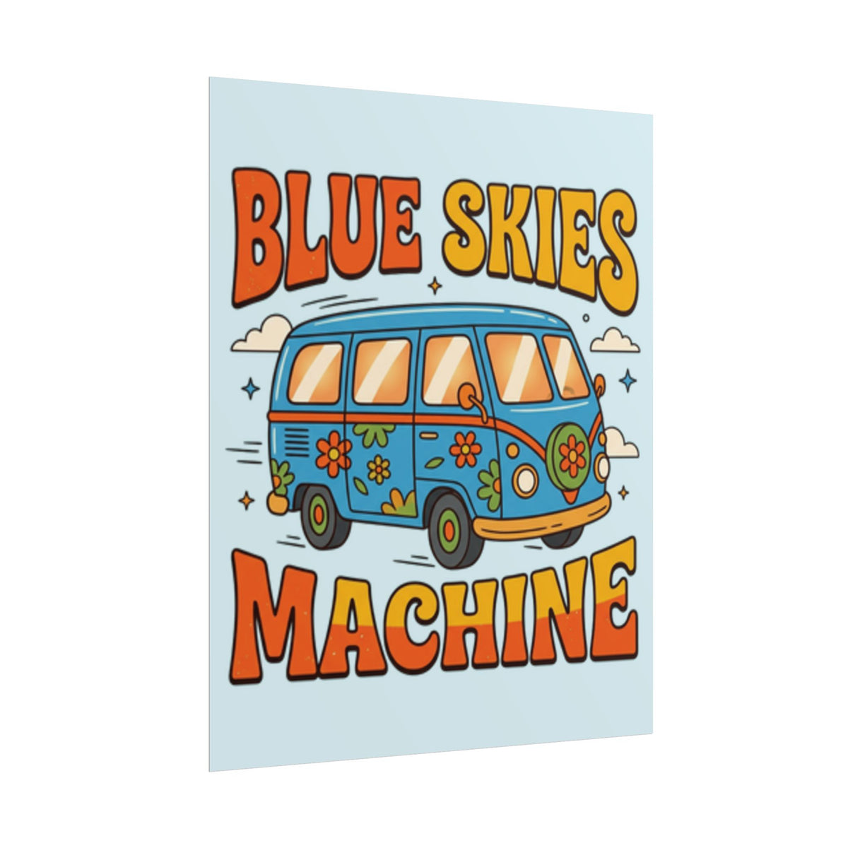 Blue Skies-Poster