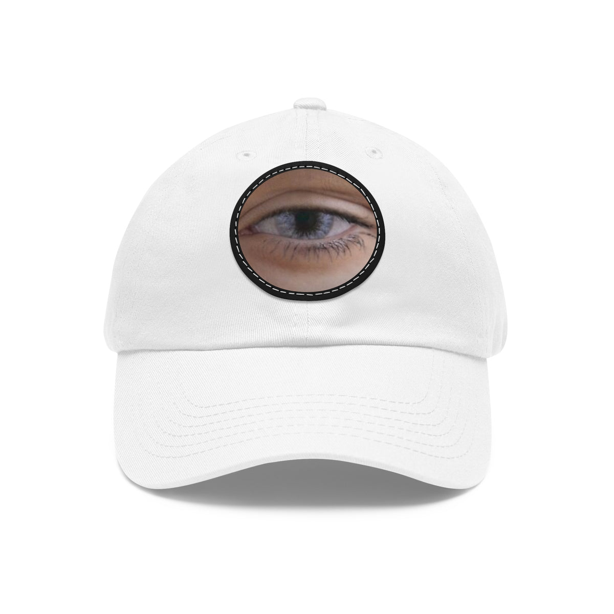 Daydream Eye #1 (Blue Skies) | Novelty Leather-Patch Cap