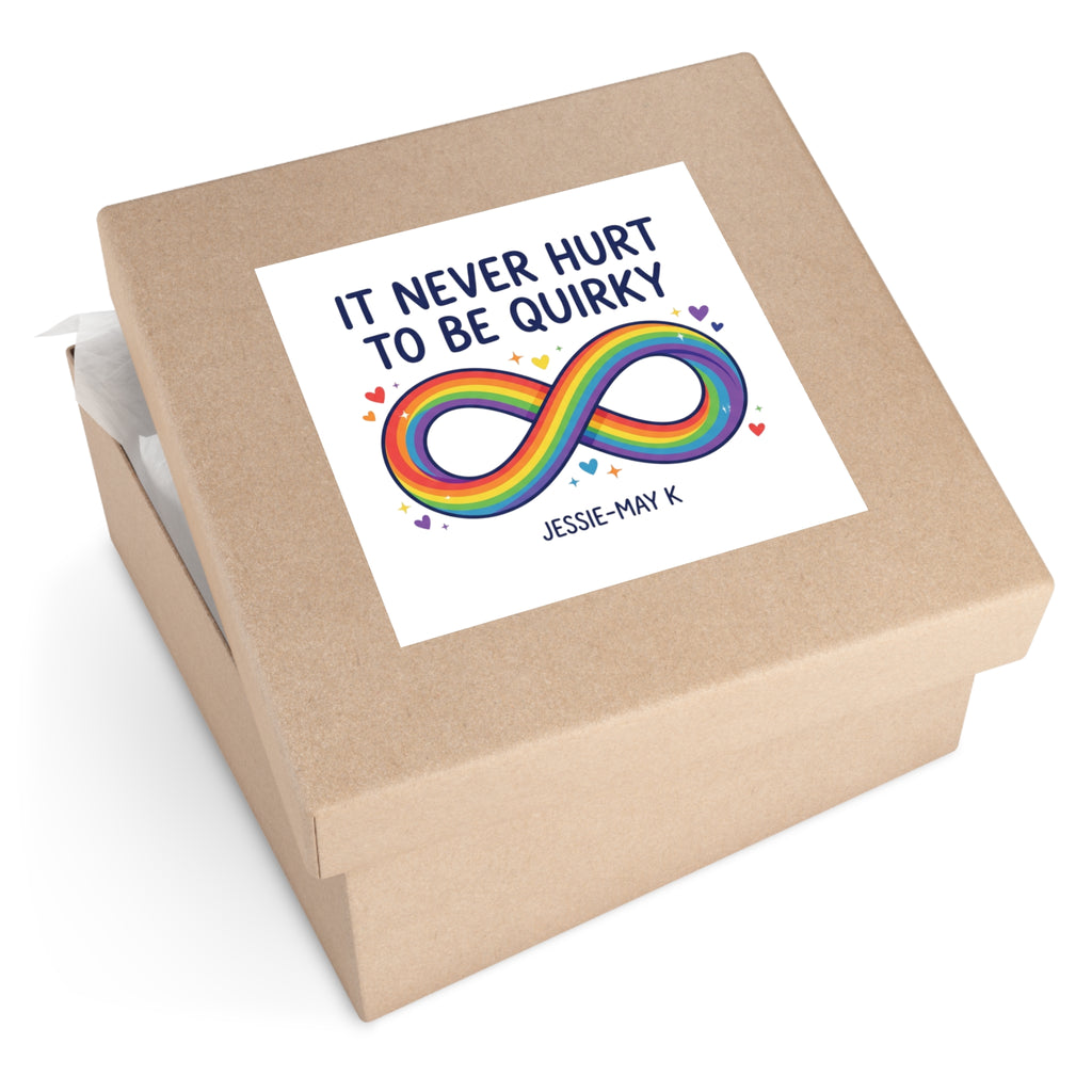 Quirky — Square Sticker