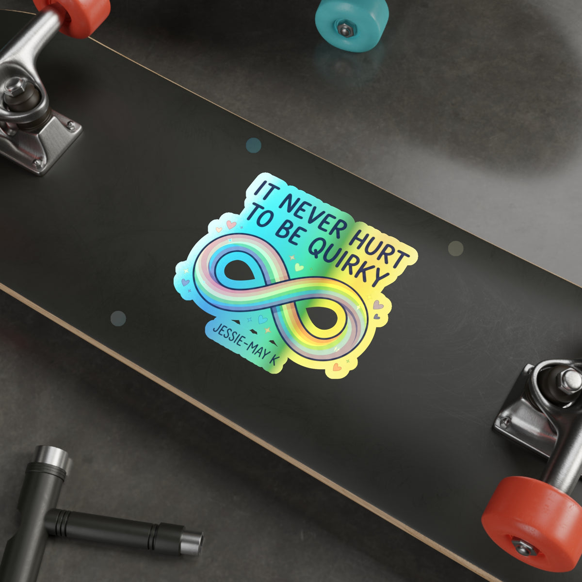 Quirky — Holographic Sticker