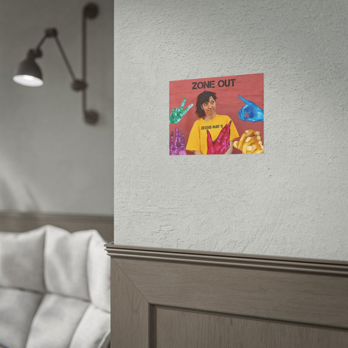 Zone Out Album Art-Poster