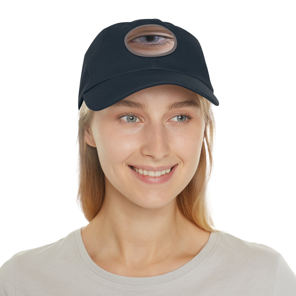 Daydream Eye #1 (Blue Skies) | Novelty Leather-Patch Cap