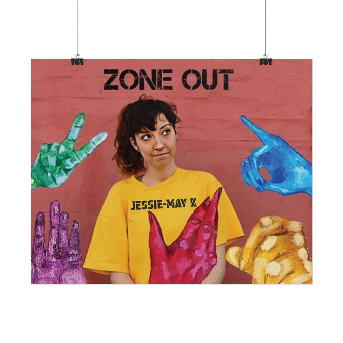Zone Out Album Art-Poster