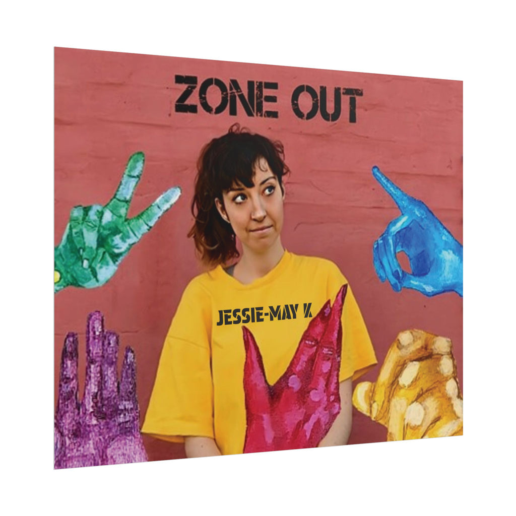 Zone Out Album Art-Poster