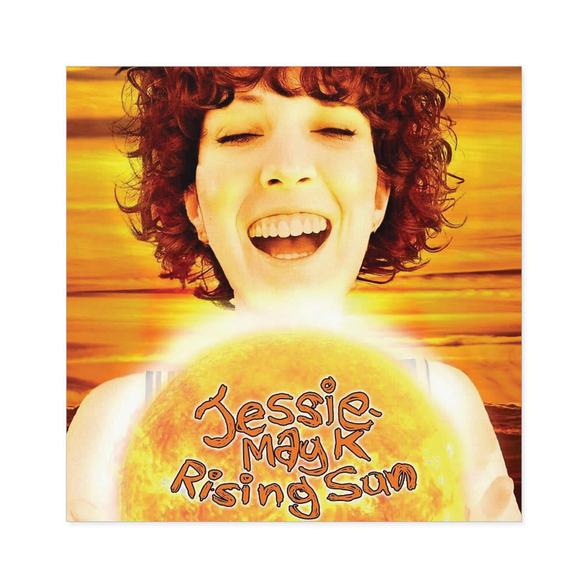 Rising Sun — Square Sticker