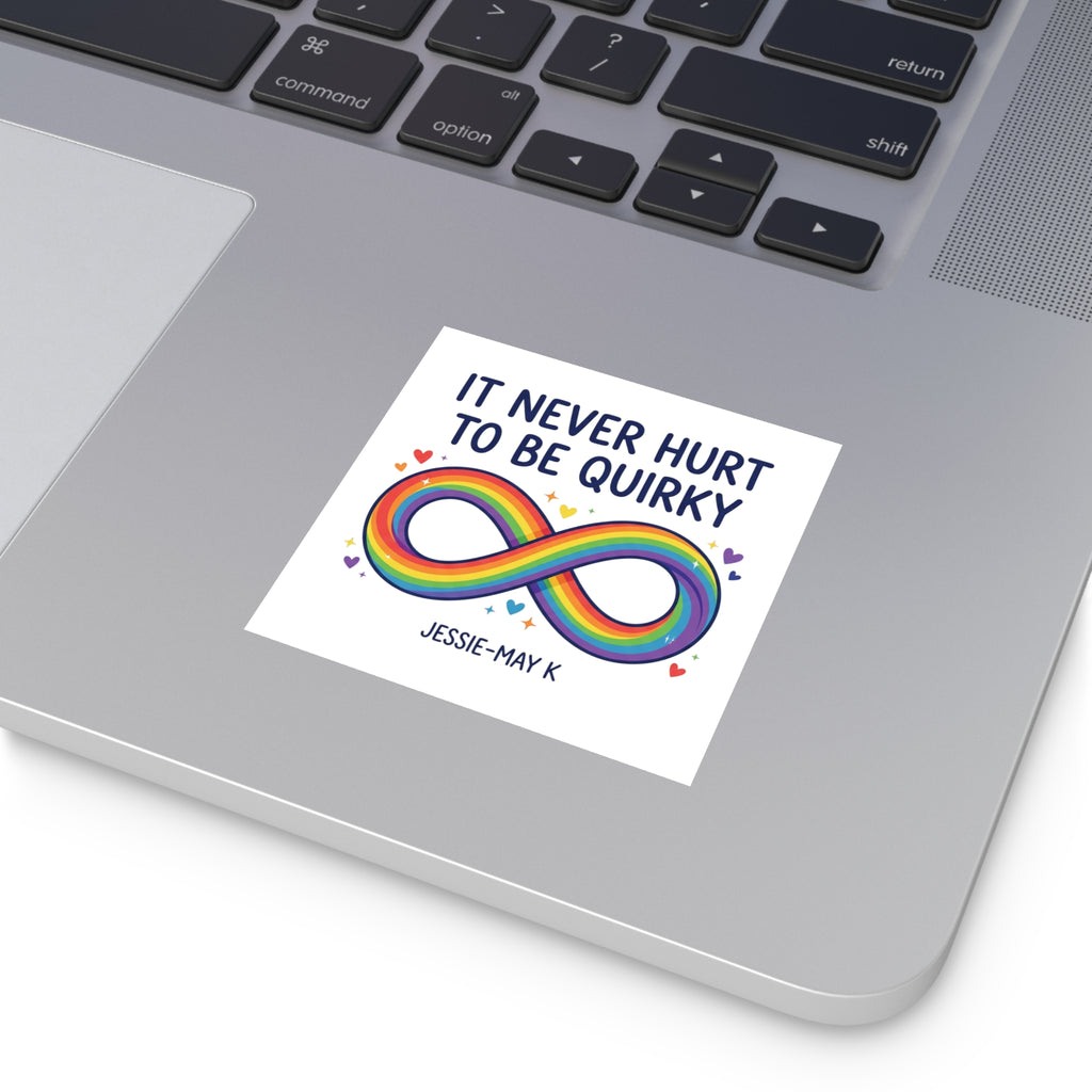 Quirky — Square Sticker